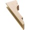 Ekena Millwork 6"W x 12"D x 36"H Thin New Brighton Rough Cedar Woodgrain TimberThane Corbel, Primed Tan CORUR06X12X36NEBRCPR - alternate 6
